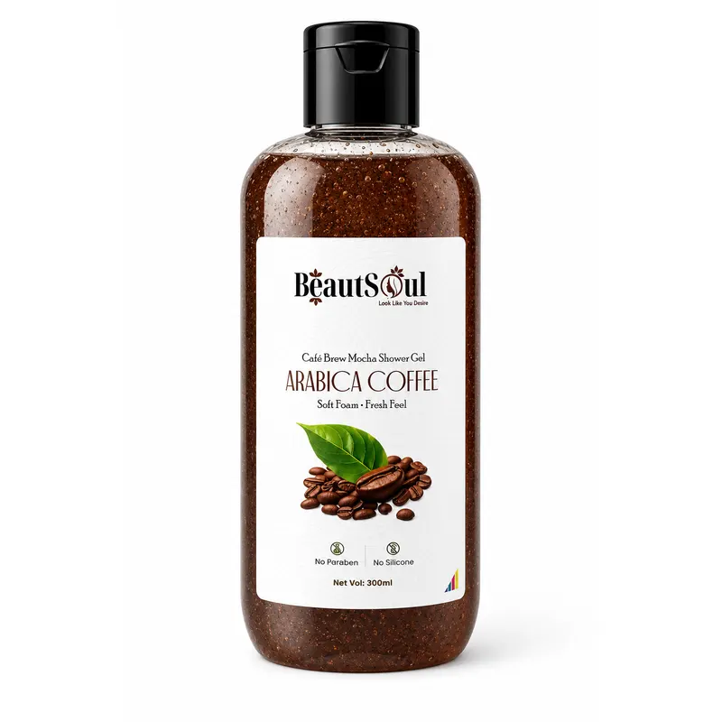 BeautSoul Arabica Coffee Bodywash – Refreshing Daily Body Cleanser 300ml